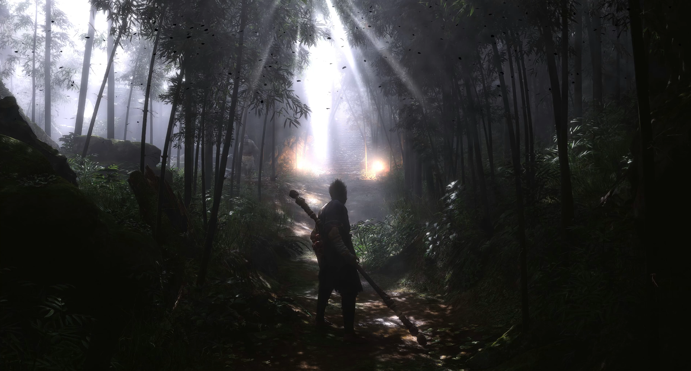 Bamboo Jungle Wukong 4K Live Wallpaper