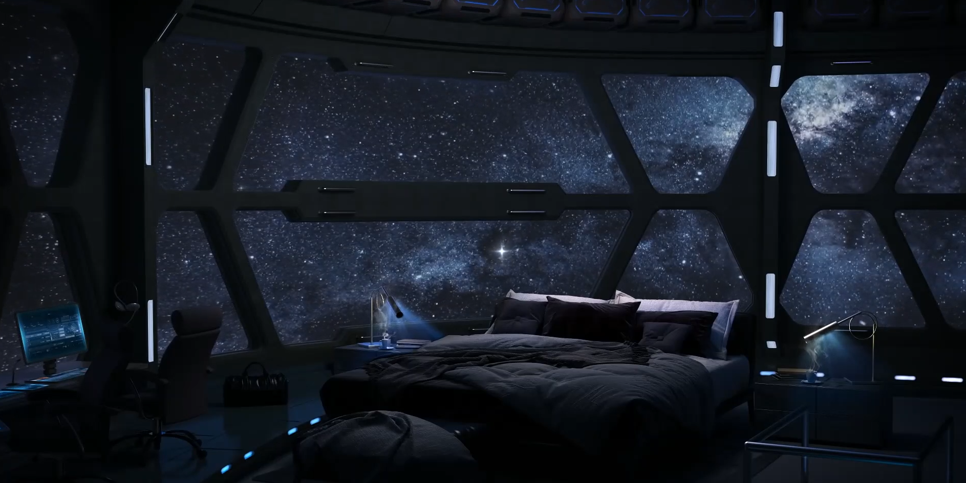 Galactic Dreamscape 4K Live Wallpaper