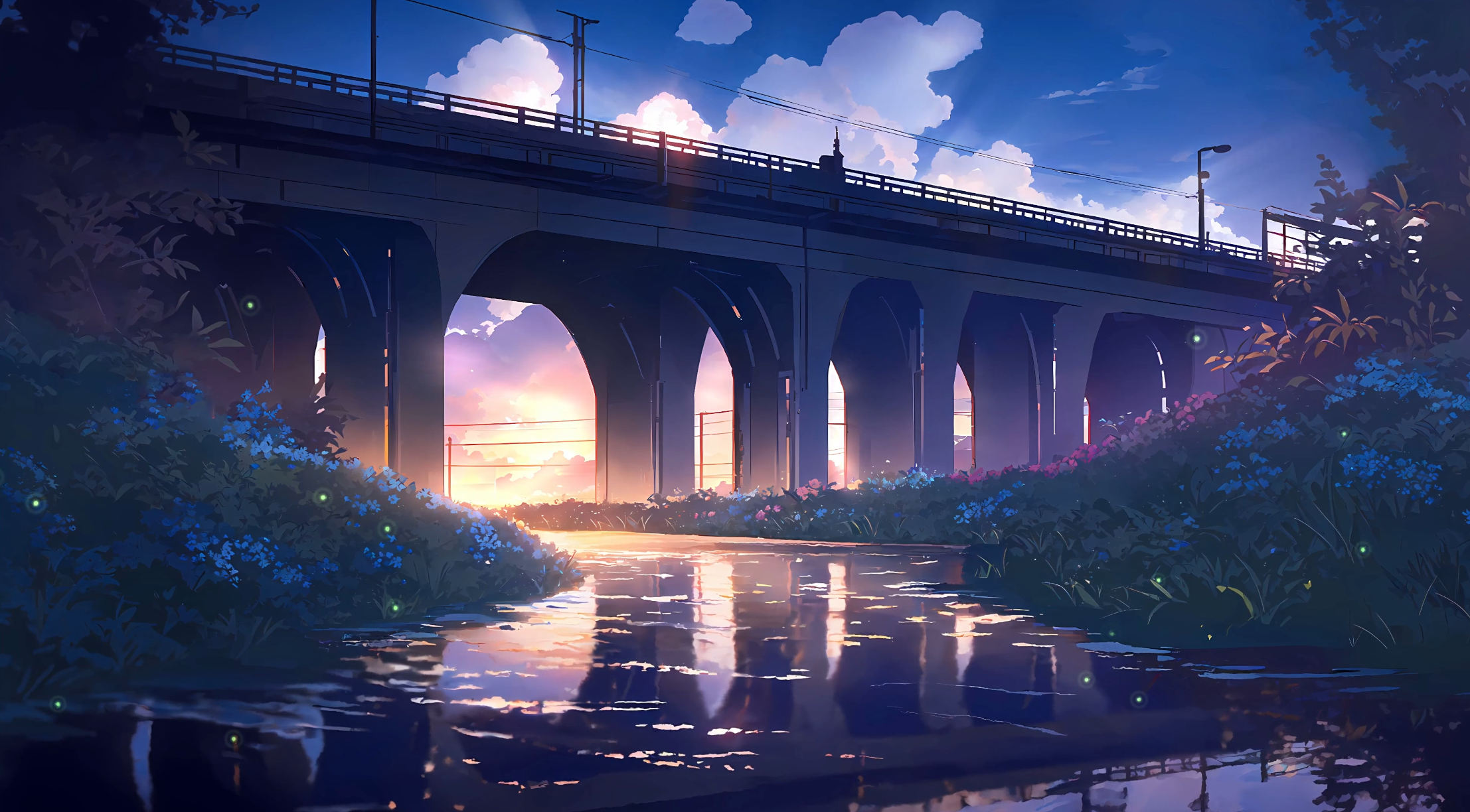 Sunset Archway 4K Live Wallpaper