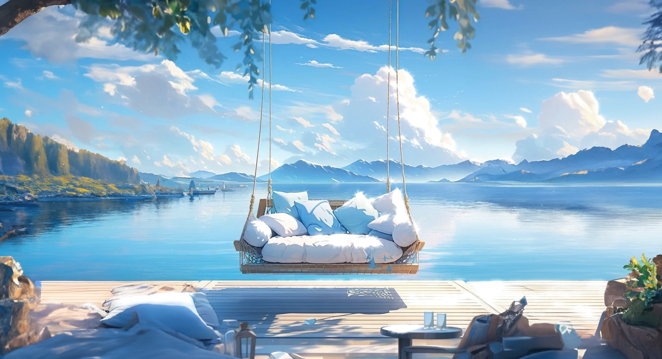 Gentle Sway Chair 4K Live Wallpaper