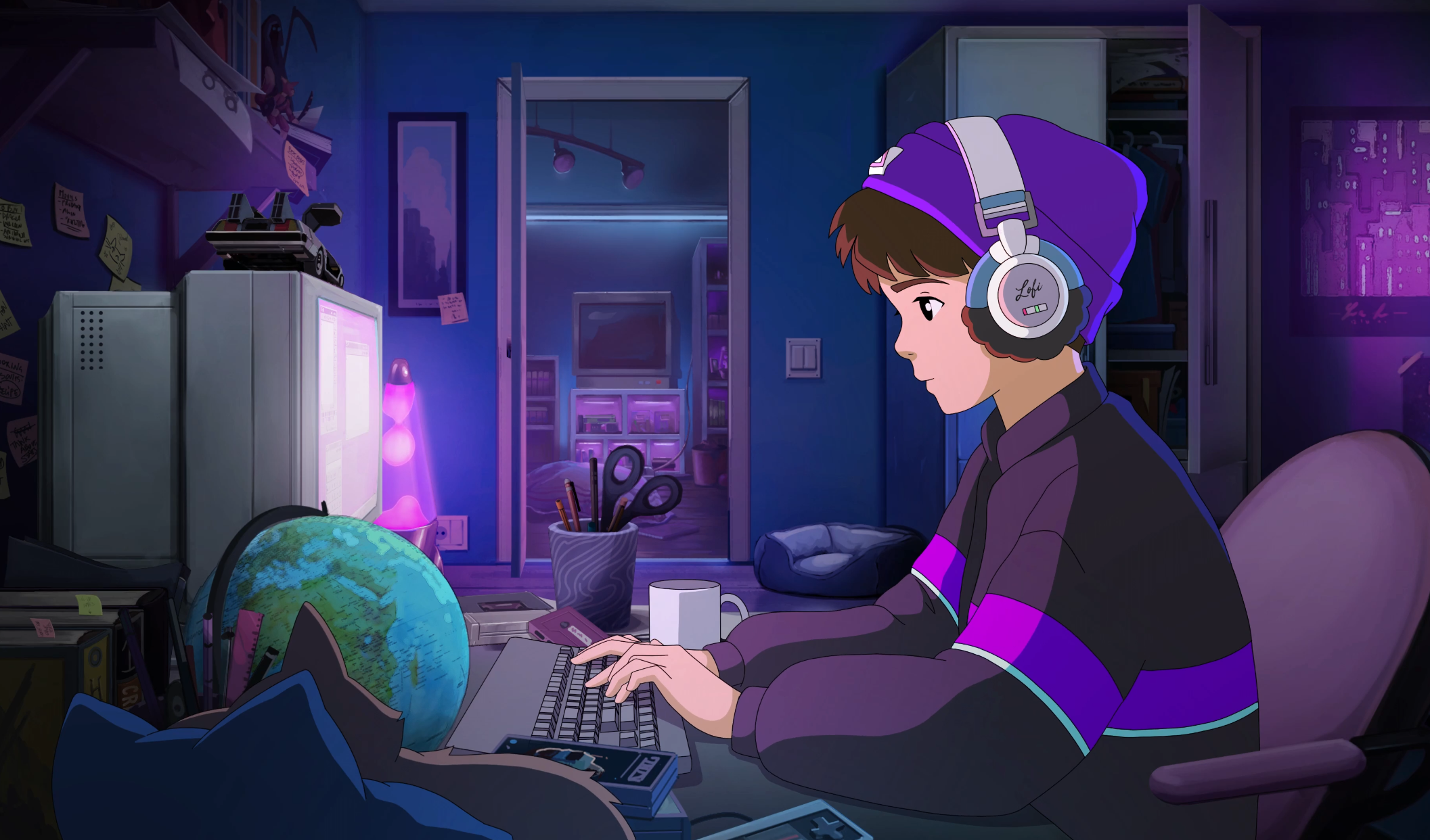 Chill Boy 4K Live Wallpaper