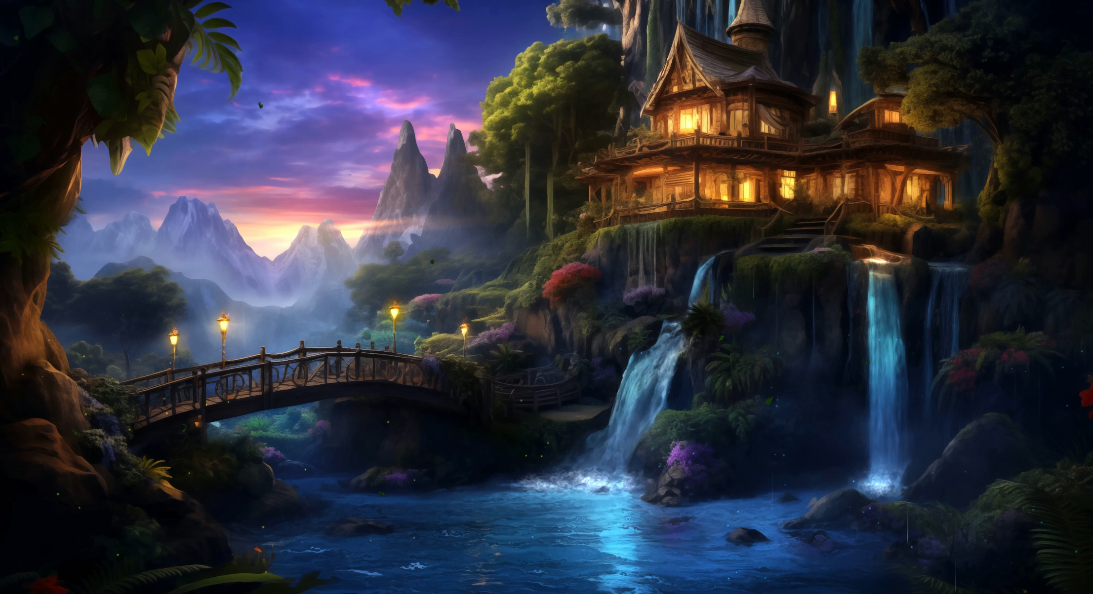Fallside Haven 4K Live Wallpaper