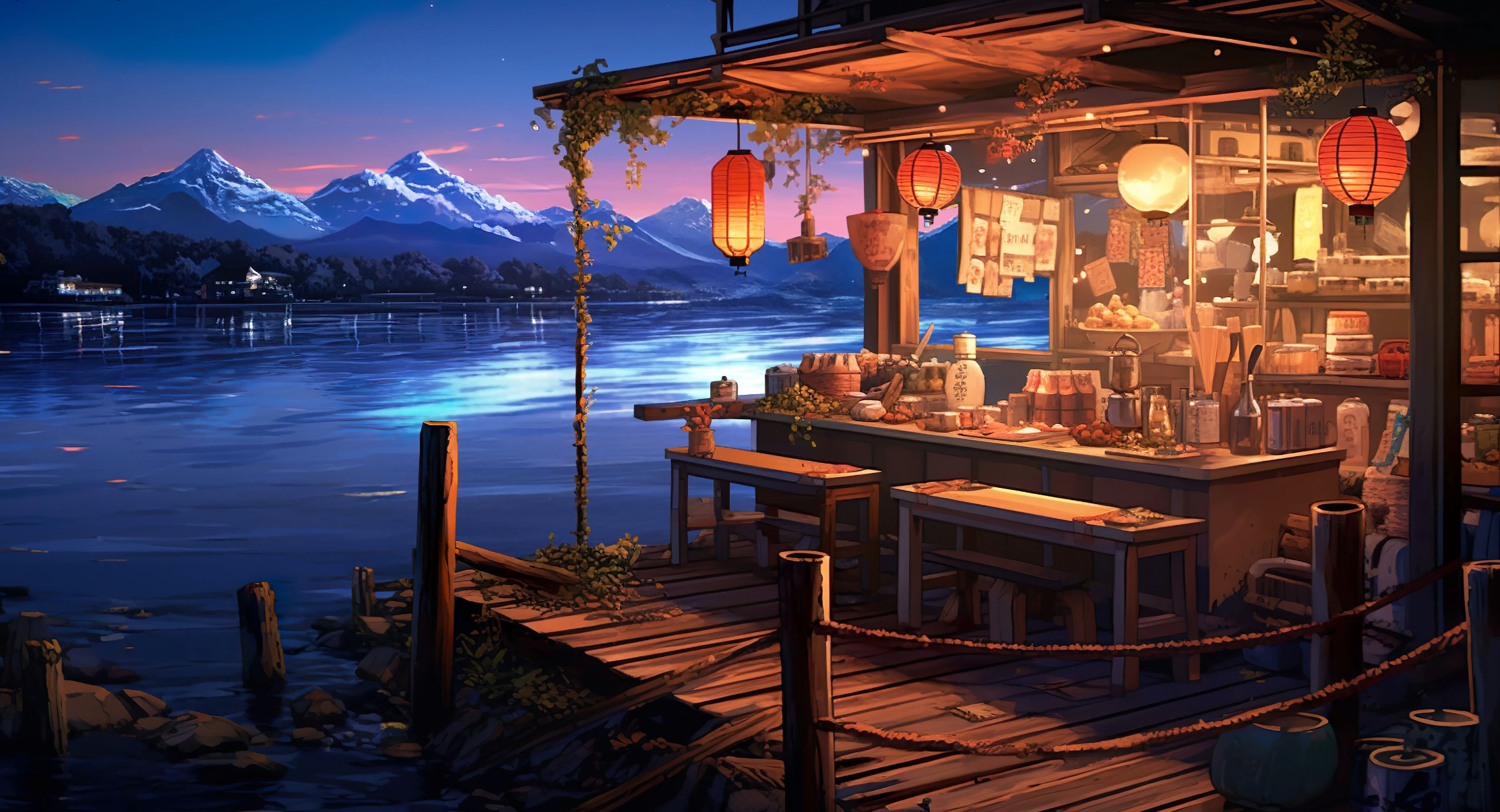 Tokyo Street Bites 4K Live Wallpaper