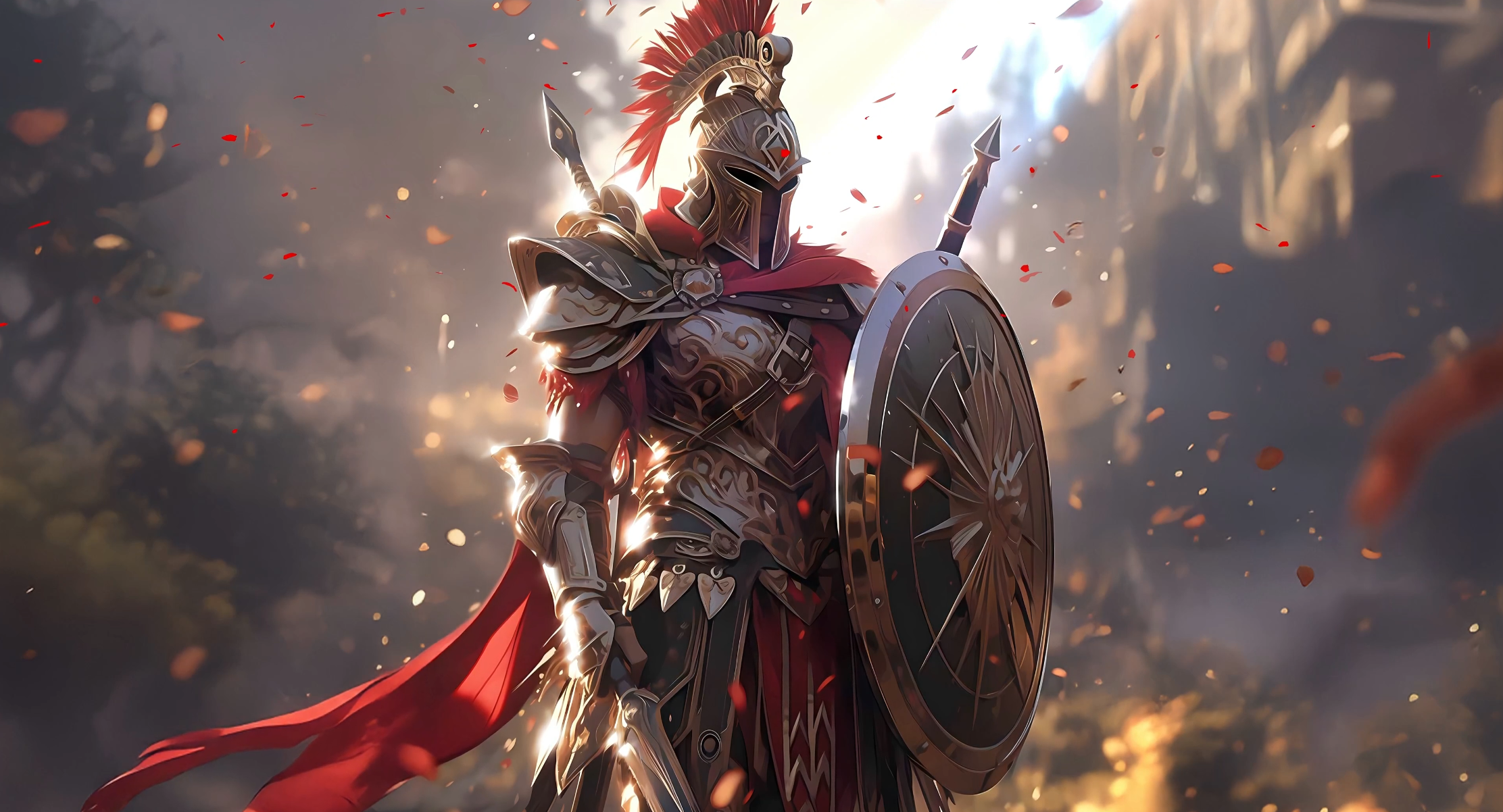 Knight of the Spartan Legion 4K Live Wallpaper