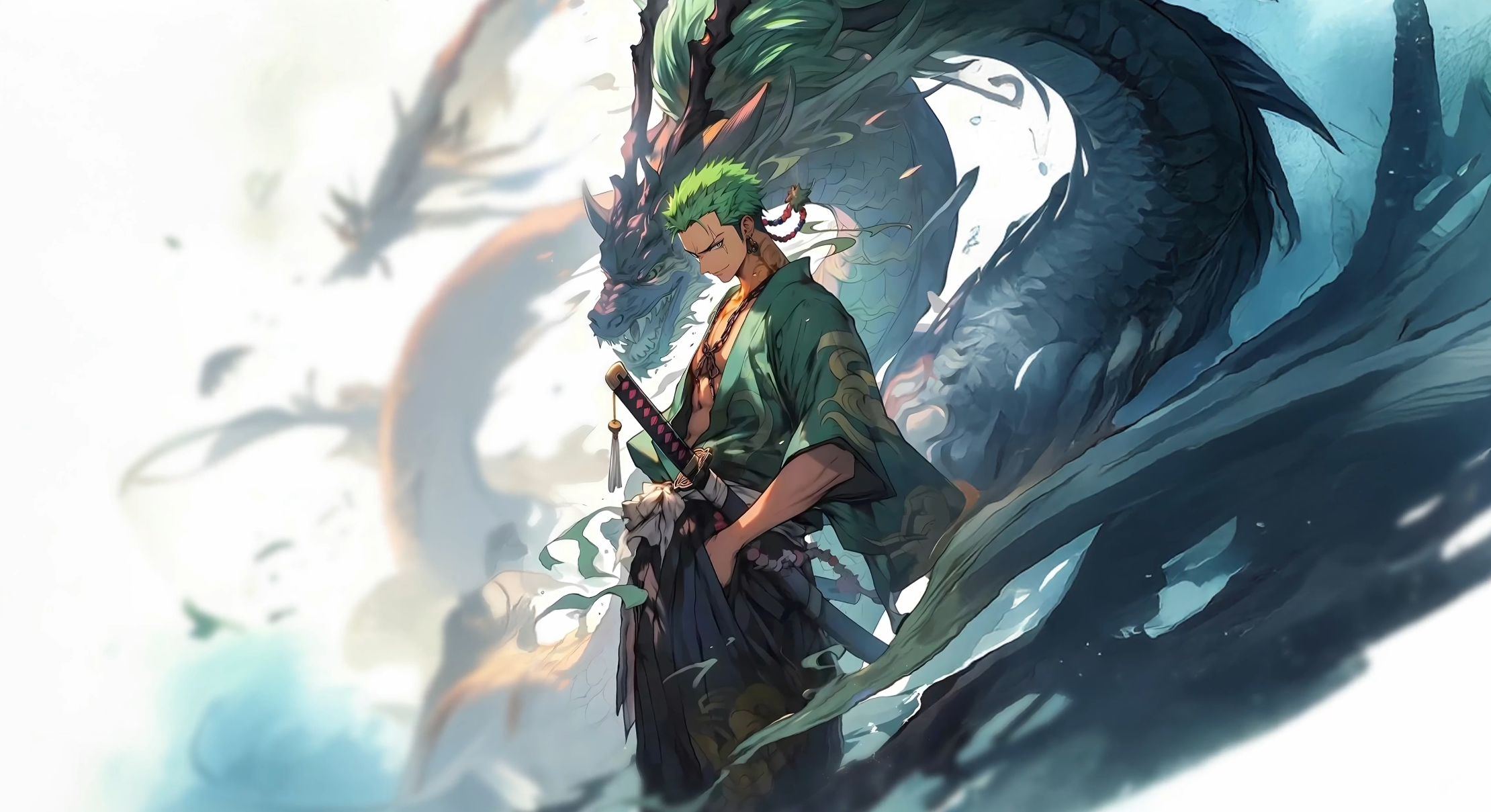 Zoro Dragon Slayer 4K Live Wallpaper