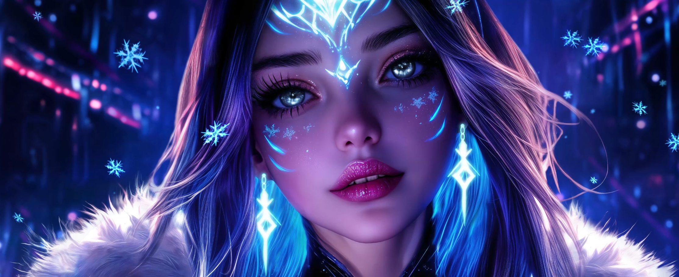Snowflakes of Winter 4K Live Wallpaper