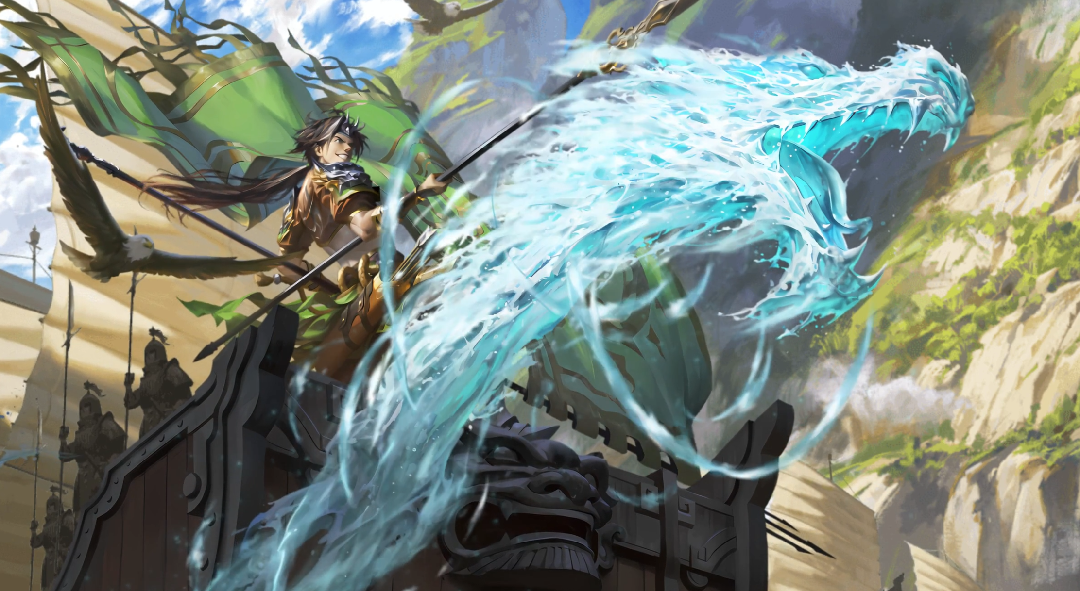 Oceanic Dragon 4K Live Wallpaper