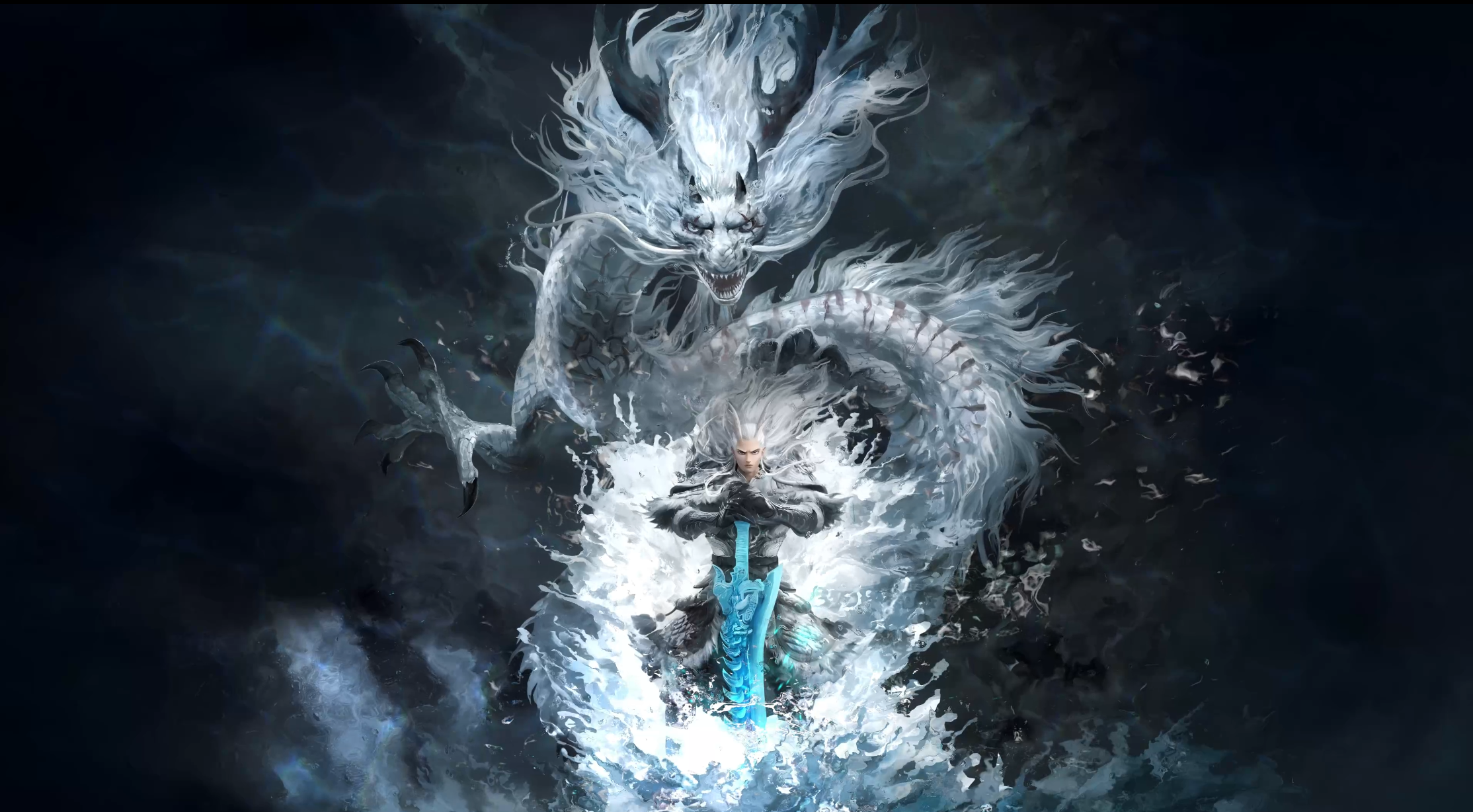 King Ao Guang the Dragon 4K Live Wallpaper
