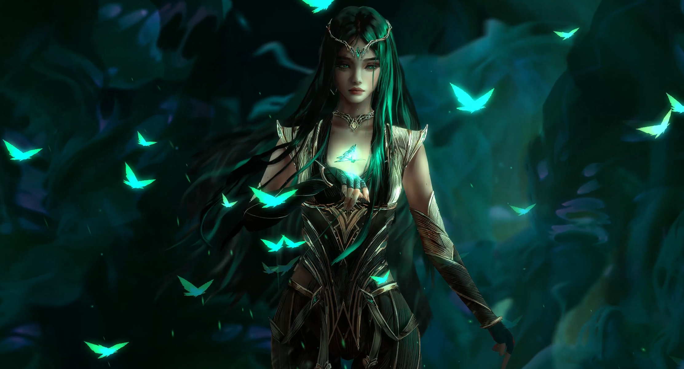 Fairy Butterfly Monarch 4K Live Wallpaper