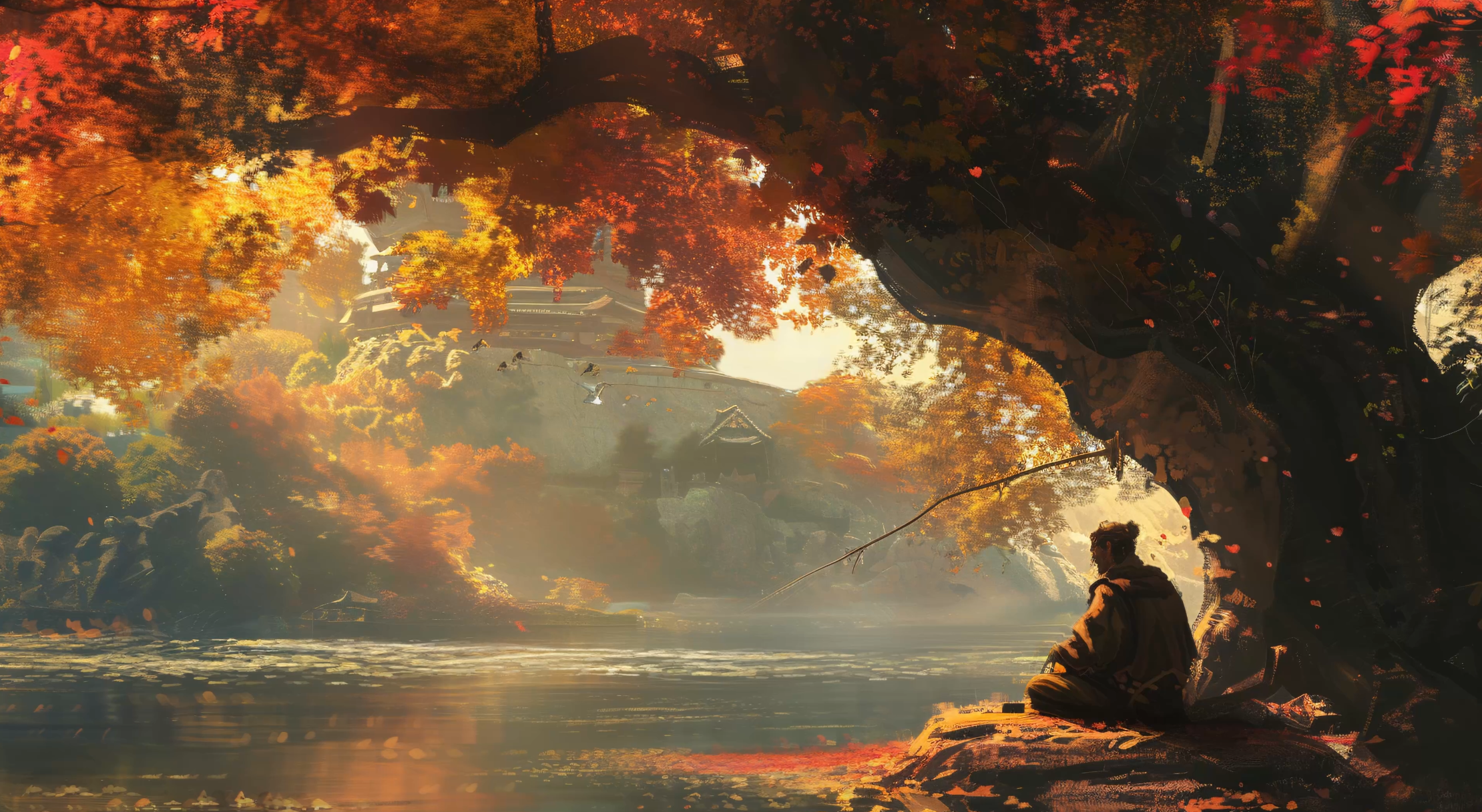 Silent River Rest 4K Live Wallpaper