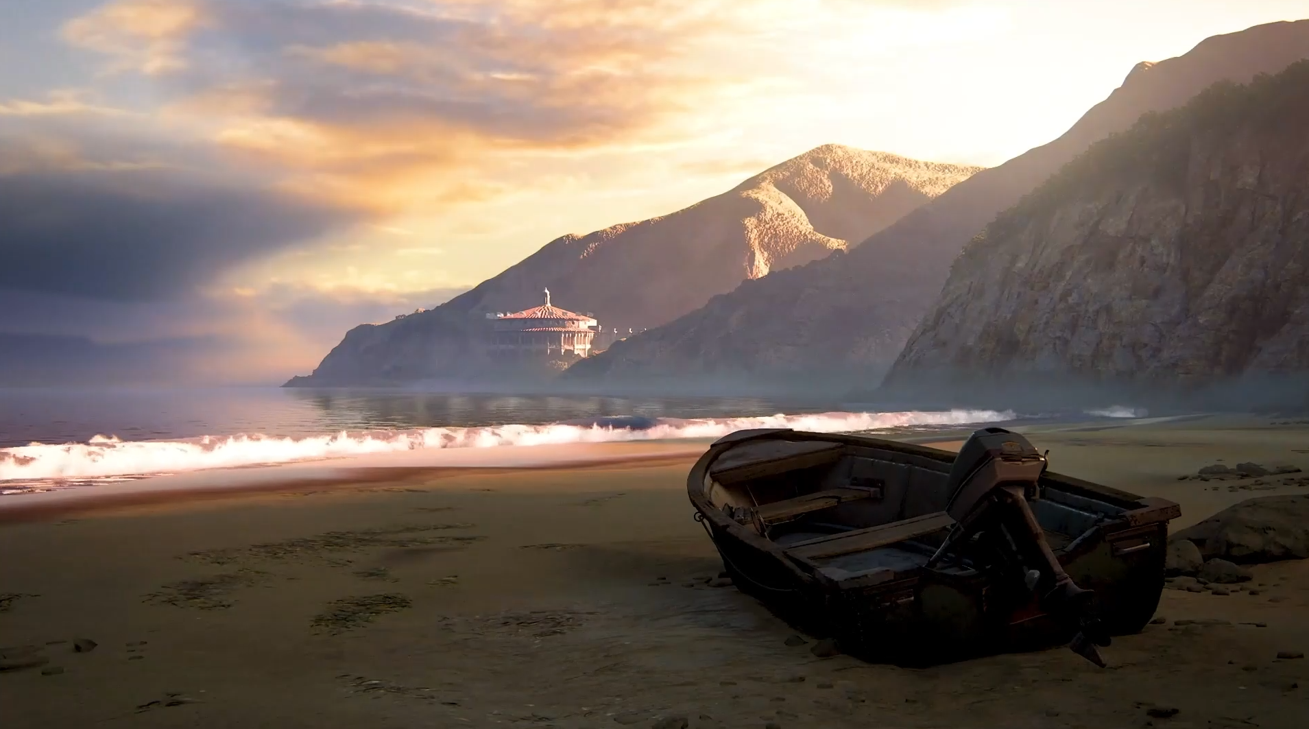 Abandoned Boat The Last of Us 4K Live Wallpaper