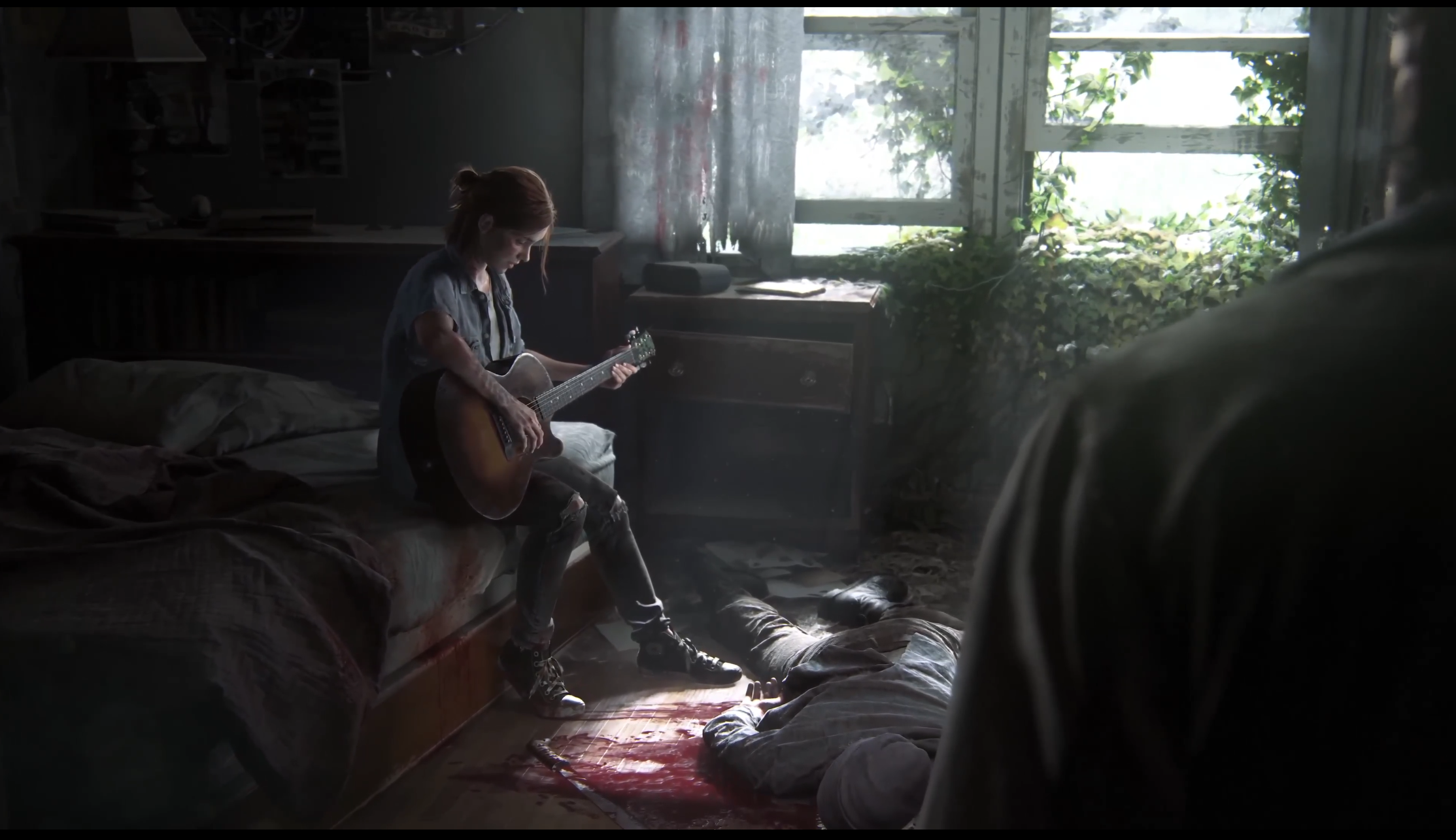 Echoes of Ellie Guitar 4K Live Wallpaper
