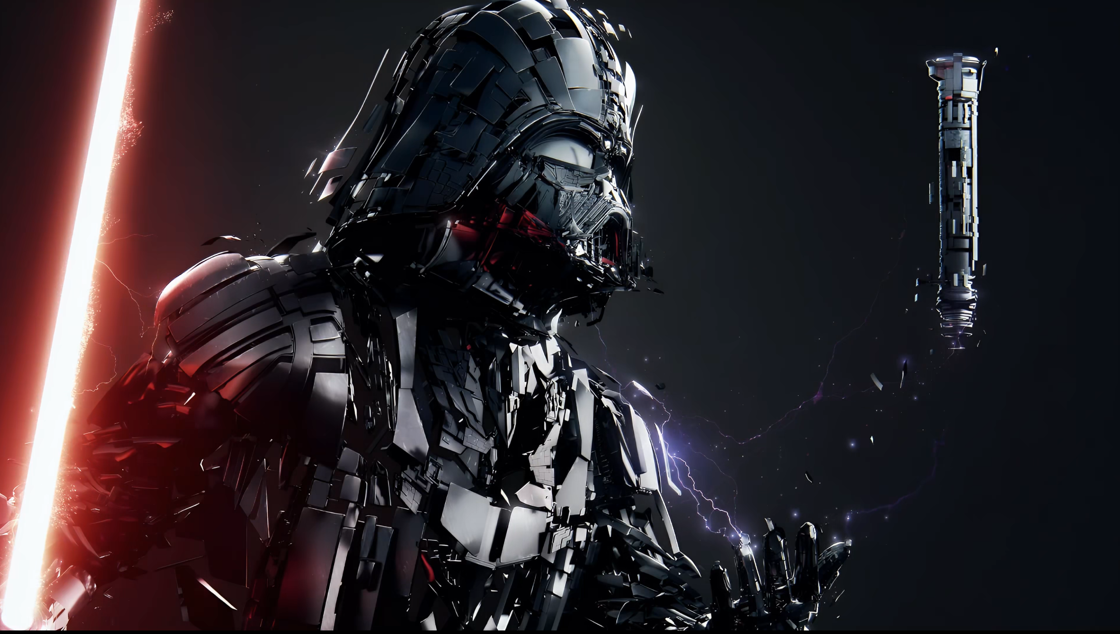 Vader of the Dark Side 4K Live Wallpaper