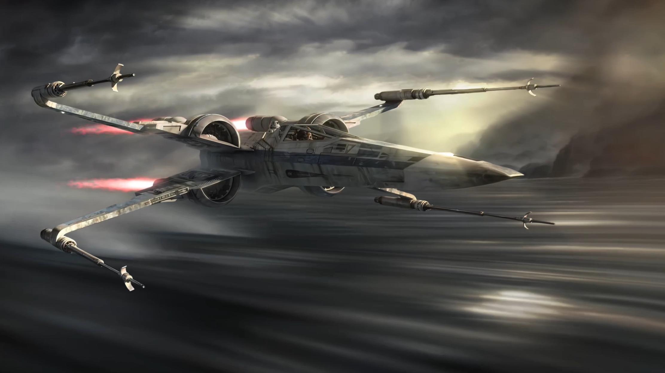 X-Wing Ascension 4K Live Wallpaper