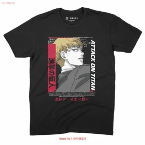 Attack on Titan T-Shirt-Titan Iconic Graphic Tee|Anime Attack on Titan ATTACK007