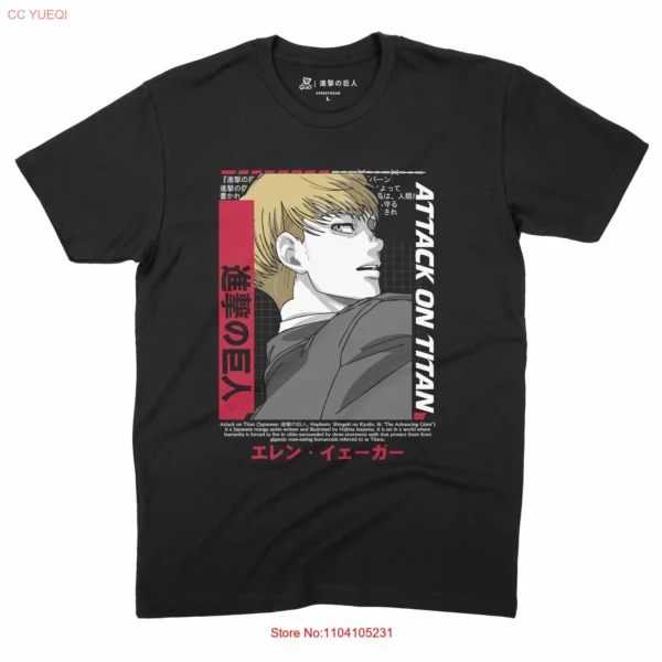 Attack on Titan T-Shirt-Titan Iconic Graphic Tee|Anime Attack on Titan ATTACK007